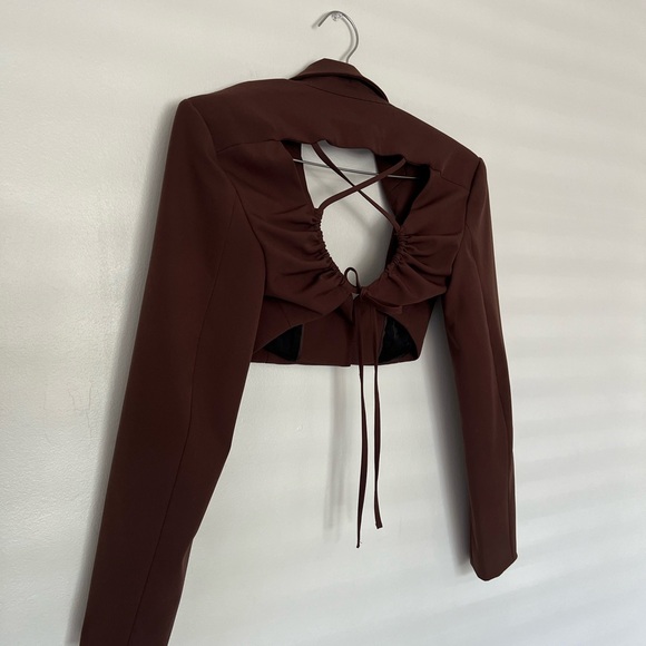 Brown blazer - Picture 3 of 3